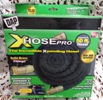 Seen On Tv Dap Xhose Pro Expands To 50' Ft Solid Brass Fittings Nos. Fixed Price $49.99.