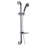 Bathroom Hand Shower Brass Slide Bar Adjustable Height With Soap Dish Chrome. Fixed Price $24.95.