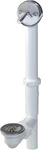 PP64W Trip Lever Bath Drain, 1-1/2 Plastic, Polished Chrome, No Size, White. Fixed Price $73.56.