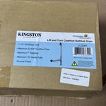 Kingston Brass CC2081 Vintage Claw Foot Tub Drain Come With Lift And Turn, 27-5/. Fixed Price $159.99.