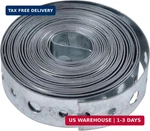 28 Galvanized Steel Hanger Strap, 10-FEET Versatile Pipe Mounting Solution. Fixed Price $9.99.