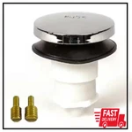 Universal Tip-toe Bathtub/bath Drain Stopper, Push Button Pop Up. Fixed Price $13.95.