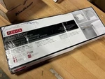 *read* Delta Greydon 3-PIECE Bath Towel Bar Set, Wall-mounted, Brushed Nickel Fi. Fixed Price $36.99.