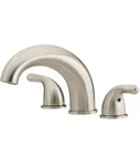 Danze Melrose D300911BNT Brushed Nickel Deck Mounted Roman Tub Filler Trim. Fixed Price $49.75.