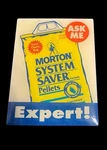 Morton Salt System Saver Expert Water Softener Ask Me Easy Open Pin Vintage. Fixed Price $12.99.