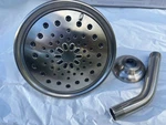 Kohler Capilano 6" Round Shower Head - Arm & Flange Brushed Nickel. Fixed Price $34.00.