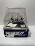 Peerless Lavatory Faucet Model 3137 With Pop Up Chrome W/gold Finish Handles Vtg. Fixed Price $79.90.