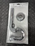 Signature Hardware SH362CP 1-1/4" P-trap With High Box Flange, Chrome*new*. Fixed Price $47.99.