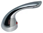 Single Lever Handle Kit Chrome Home Hot Cold Faucet Set Screw Color Plug. Fixed Price $14.99.