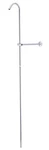 Kingston Brass CCR60 Vintage Shower Riser And Wall Support Only - Chrome. Fixed Price $107.22.