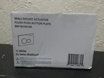 Swiss Madison SM-WC001W White Wall Mount Actuator Flush Push Button Plate. Fixed Price $20.00.