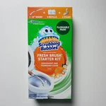 Scrubbing Bubbles Fresh Brush Disposable Toilet Starter Kit System Citrus Scent. Fixed Price $10.95.