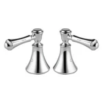 Delta Faucet H697 Cassidy Two Lever Roman Tub Handle Kit, Polished Chrome. Fixed Price $42.74.
