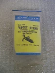 New Crest Good # PF01TG Faucet Stems W/ Glands. Fixed Price $8.49.