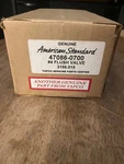 American Standard 47086-0700 #4 Flush Valve New In Box. Fixed Price $39.99.