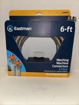 Eastman Washing Machine 6FT Hose Connector 2 Pack Stainless Steel Hot/cold (new). Fixed Price $19.95.