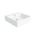 Ws Collections Simple 50.50A Wall Mount/vessel Bathroom Sink, White. Fixed Price $218.06.