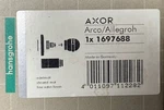 Hansgrohe AXOR1697688 Shower Volume Control Trim With Dome Handle Satin Finish. Fixed Price $79.99.
