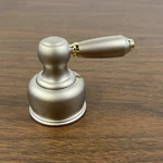 (1) Delta Handle H65NN Large Lever Brushed Nickel Brass Accent Single. Fixed Price $29.95.