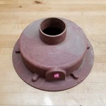 Wade W-1210-4NH Drain Body, 4" Outlet, 16" Overall Diameter Used. Fixed Price $48.73.
