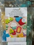 American Crafts Sweet Sugarbelle 80 Piece Assorted Cookie Cutter Mega Set (GR177. Fixed Price $13.00.