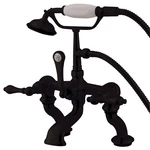 Kingston Brass CC409T Vintage Deck Mounted Clawfoot Tub Filler - Bronze. Fixed Price $779.97.