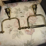 One (1) Vintage Kohler Revival Polished Brass Toilet Paper Holder K-16141-PB. Fixed Price $128.00.