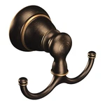 Moen Banbury Double Robe Hook - Mediterranean Bronze Y2603BRB. Fixed Price $15.99.