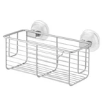 Interdesign Classico Bathroom Shower Suction Caddy Basket Silver Rust Resistant. Fixed Price $17.67.