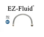 (1 Pc) 30" Stainless Steel Faucet Supply Line Connector 1/2" Fip X 3/8"OD Comp. Fixed Price $9.99.