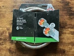 Eastman 2-PACK Ft Hot & Cold Washing Machine Hoses Stainless Steel #0246995. Fixed Price $18.95.