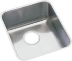 Elkay Lustertone Stainless Steel ELUH1212 14.5" Single Bowl Undermount Sink. Fixed Price $135.10.