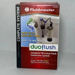 Fluidmaster 550DFRK-1 Duo Flush Complete System. Fixed Price $32.00.
