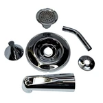 Moen T2133 Eva Posi-temp 2.5 Gpm Pressure Balanced Tub And Shower Trim Chrome. Fixed Price $49.90.