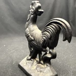 Antique Cast Iron Rooster Doorstop #1122 Usa Farmhouse Primitive 7" Heavy. Fixed Price $44.98.