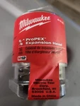 Milwaukee 49-16-2405 M12/M18 5/8 In. Propex Expansion Head Sealed New. Fixed Price $79.99.