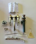 Danze D301115BN Brushed Nickel Two Handle Lavatory Faucet + Pop-up Drain Assy. Fixed Price $100.00.