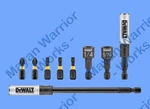 New Dewalt 9-PC. Flextorq Impact Driver Bit Set DWAFTAS-9. Fixed Price $24.99.