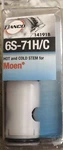 Danco 6S-71H/C Hot/cold Stem For Moen Style Faucets, 14191B. Fixed Price $8.00.