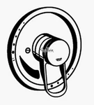 Grohe 19705R00 Europlus Shower Pressure Balance Valve Trim , Polished Brass. Fixed Price $499.00.