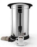 100-CUP Stainless Steel Coffee Urn Perfect For Weddings & Buffets. Fixed Price $149.99.