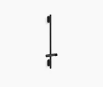 Kohler Statement K-26314-BL Deluxe 32 Slide Bar W/ Water Supply- Matte Black. Fixed Price $237.99.