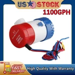 1100GPH 12V Electric Marine Submersible Bilge Sump Water Pump Boat 1-1/8" Hose. Fixed Price $10.49.