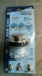 Waterworks PF0910-PB Draineasy Bathtub Stopper, Universal, Free Shipping. Fixed Price $10.00.
