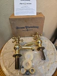 Strom Plumbing Sign Of Crab Faucet Bathroom Sink Brass Victorian Style. Fixed Price $325.00.