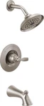 Delta Woodhurst Tub And Shower Trim Stainless-certified Refurbished. Fixed Price $132.11.