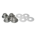 Zurn P1203-FINISHTRIM Siphon Jet Cap Nuts & Fiber Washers Z1203, 1WXD4,1WXD5,PK4. Fixed Price $14.50.