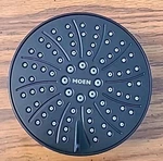 Moen 6512EPBL Eco-performance Showerhead In Matte Black Open Box Item. Fixed Price $29.50.