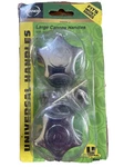 Danco Chrome Universal Metal Canopy Round Pair Of Handles #80844-NEW. Fixed Price $6.99.