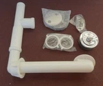 Proflo PFW0400 Tub Shower Drain Waste Overflow Plastic Lift Turn Chrome Plated. Fixed Price $27.47.